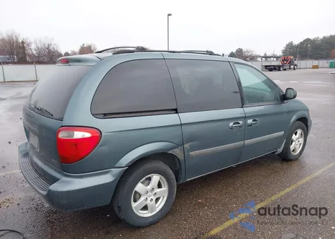 2006 Dodge Caravan Sxt z USA, uszkodzony, nr VIN 1D4GP45R36B744085